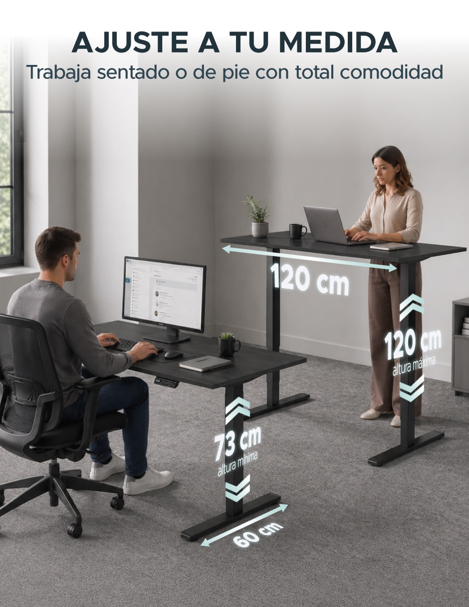 Escritorio armable Titano de madera